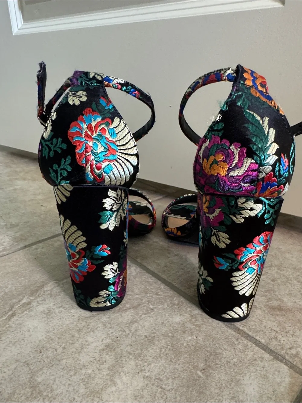 Brash bold floral